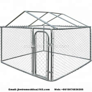 Rantai Galvanized Link Dog Kennels